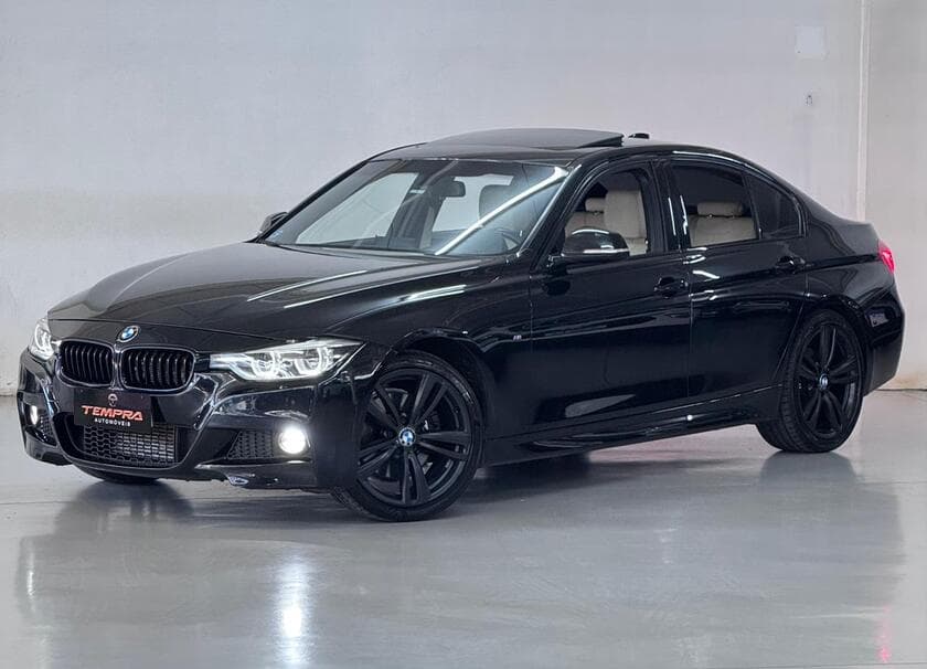 BMW 328I M SPORT 2.0 ACTIVE FLEX AUT | APENAS 116.900 KM | TETO SOLAR | COURO