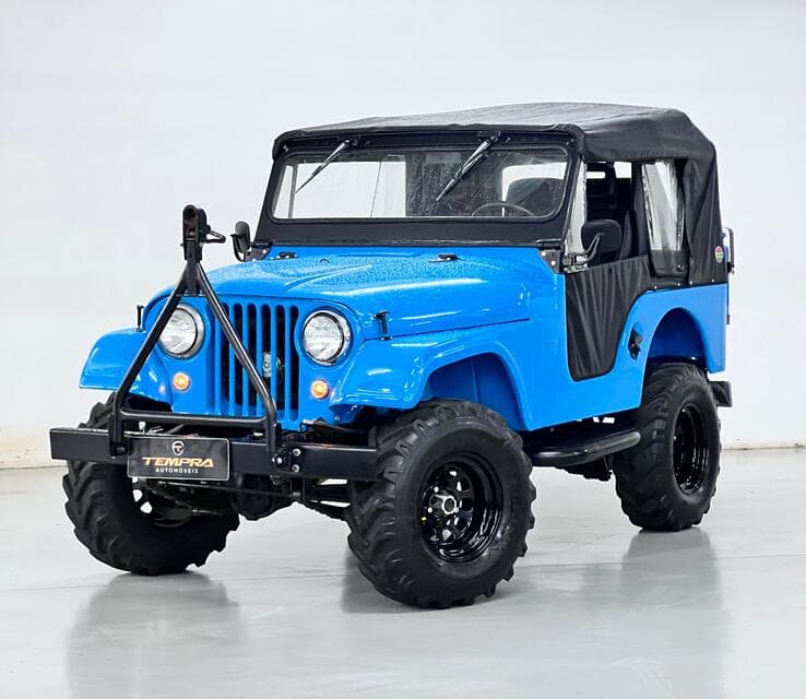 JEEP WILLYS 4X4 | 4 CILINDROS | BANCOS EM COURO | RARIDADE