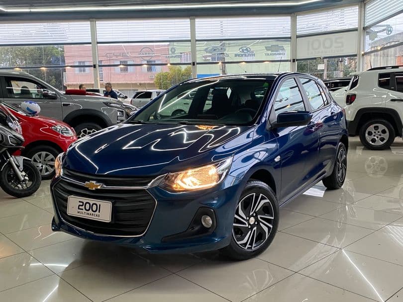 Chevrolet ONIX HATCH LT 1.0 12V Flex 5p Mec. - Azul - 2025