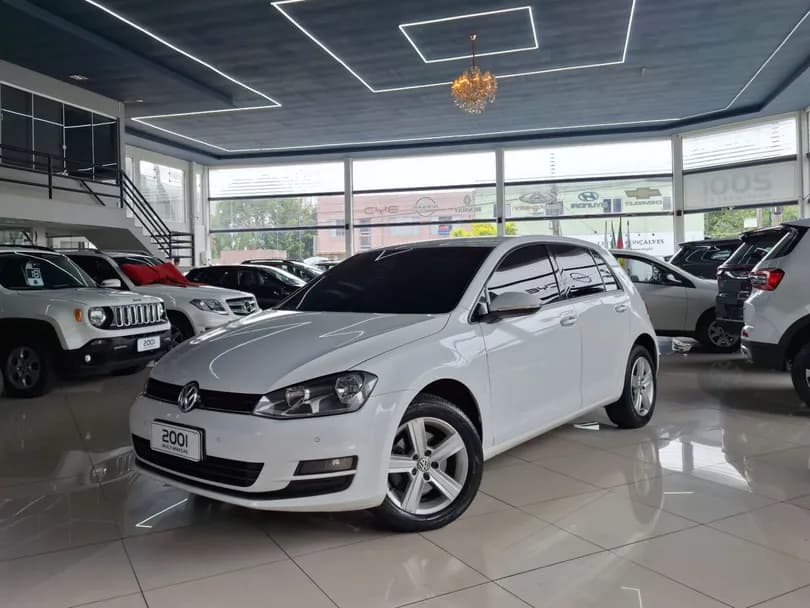 VolksWagen Golf Comfortline 1.6 MSI Total Flex Aut. - Branco - 2016