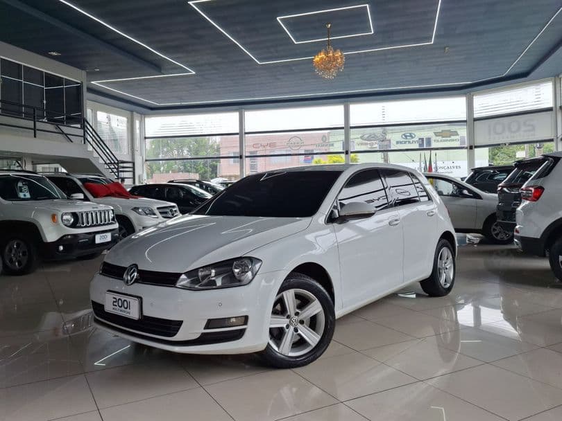 VolksWagen Golf Comfortline 1.6 MSI Total Flex Aut. - Branco - 2016
