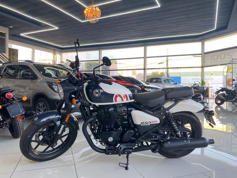 Royal Enfield Shotgun 650cc ABS - Branco - 2026