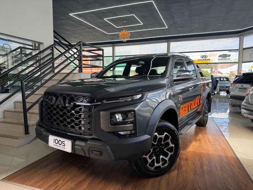 JAC HUNTER HD 4X4 2.0 CTI Diesel Aut. - Cinza - 2025