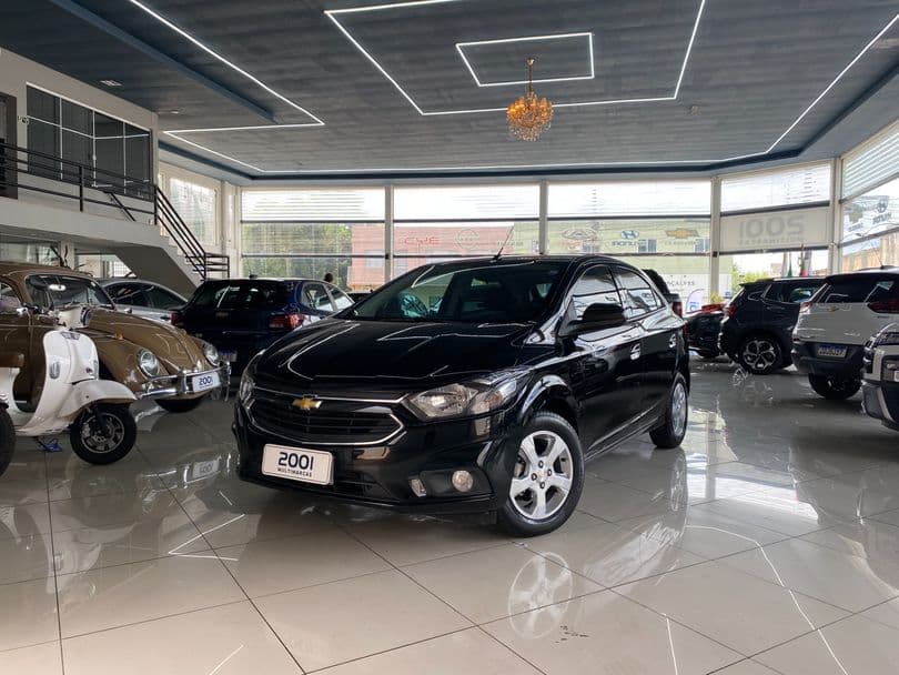 Chevrolet ONIX HATCH LT 1.4 8V FlexPower 5p Mec. - Preto - 2019