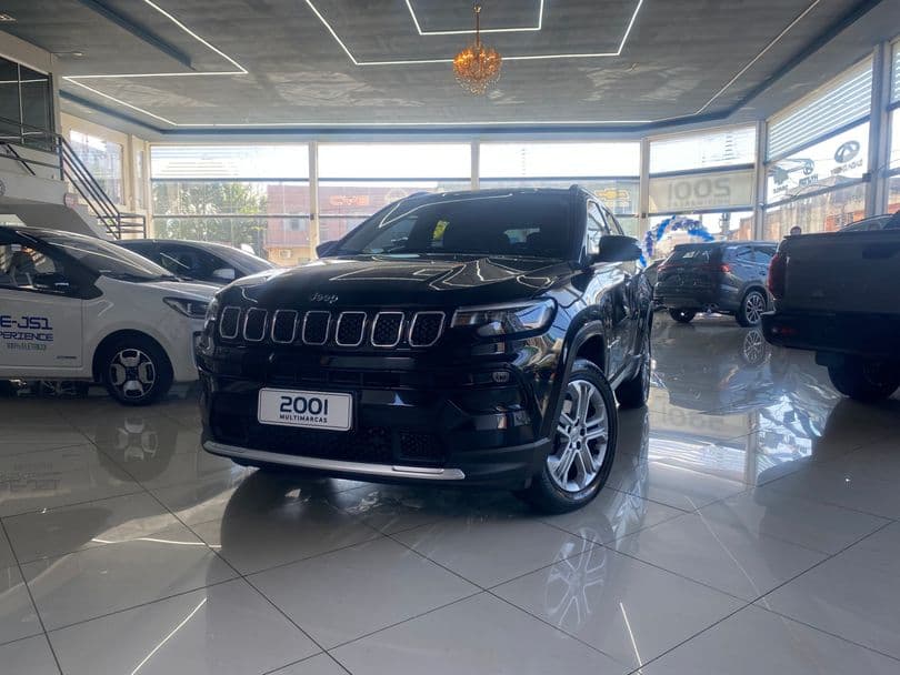 Jeep COMPASS LONG. T270 1.3 TB 4x2 Flex Aut. - Preto - 2022