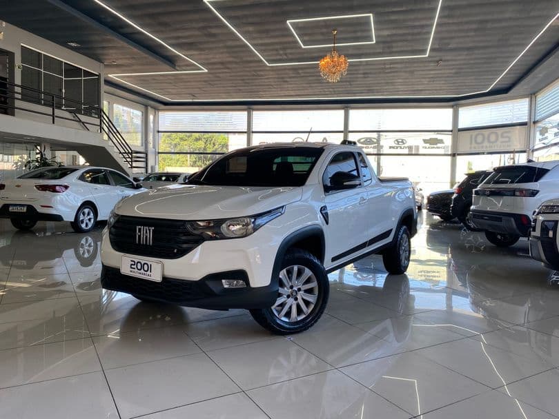 Fiat Strada Freedom 1.3 Flex 8V CS Plus - Branco - 2022