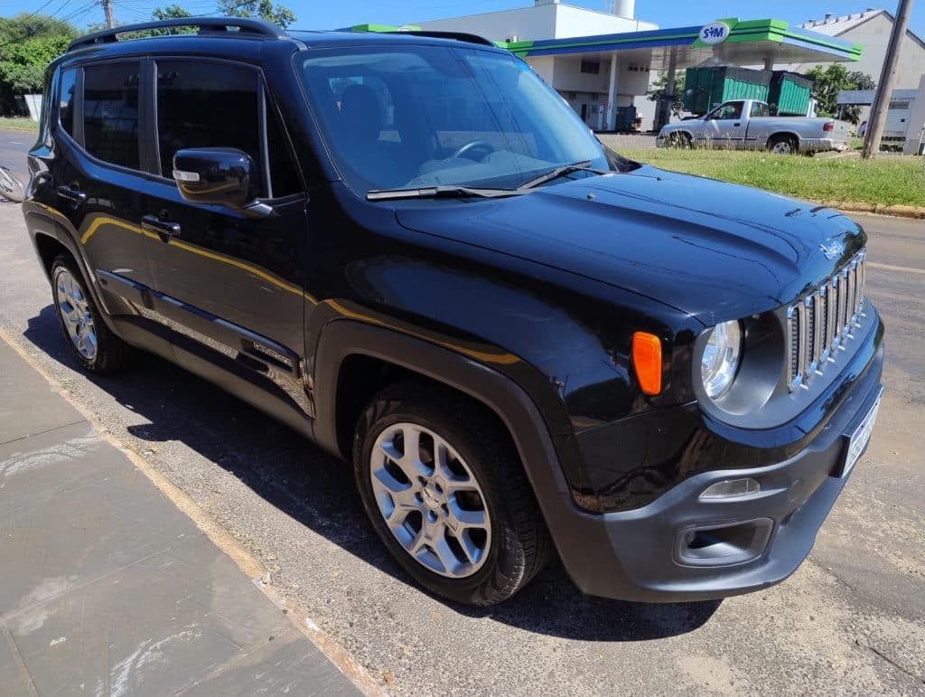 JEEP RENEGADE 1.8 FLEX LONGITUDE COMPLETO ANO 2016