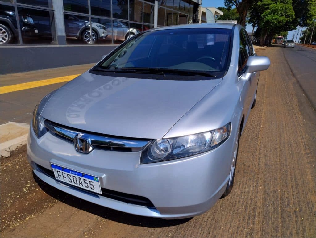 CIVIC 1.8 LXS COMPLETO AUT. ANO 2007