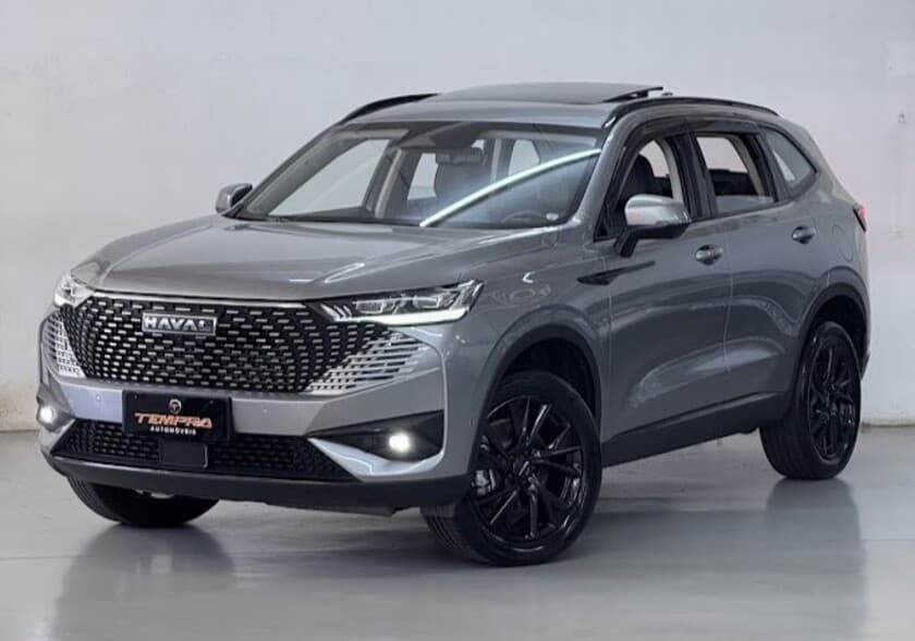 GWM HAVAL H6 PREMIUM 1.5 HEV (HÍBRIDO) + TETO SOLAR + COURO + GARANTIA DE FÁB