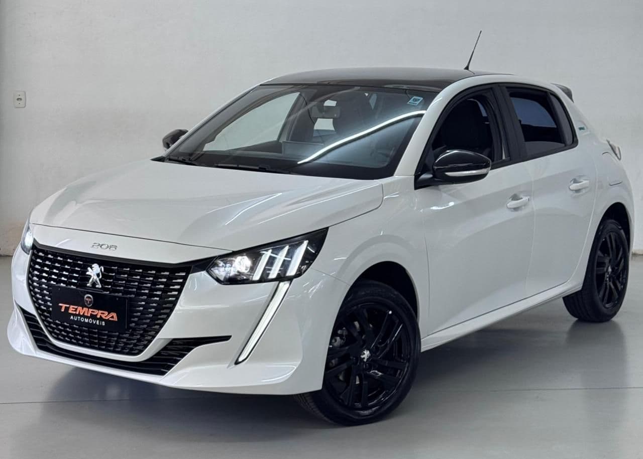 peugeot 208 style 1.0 flex | apenas 17.500km | unico dono | teto panoramico |