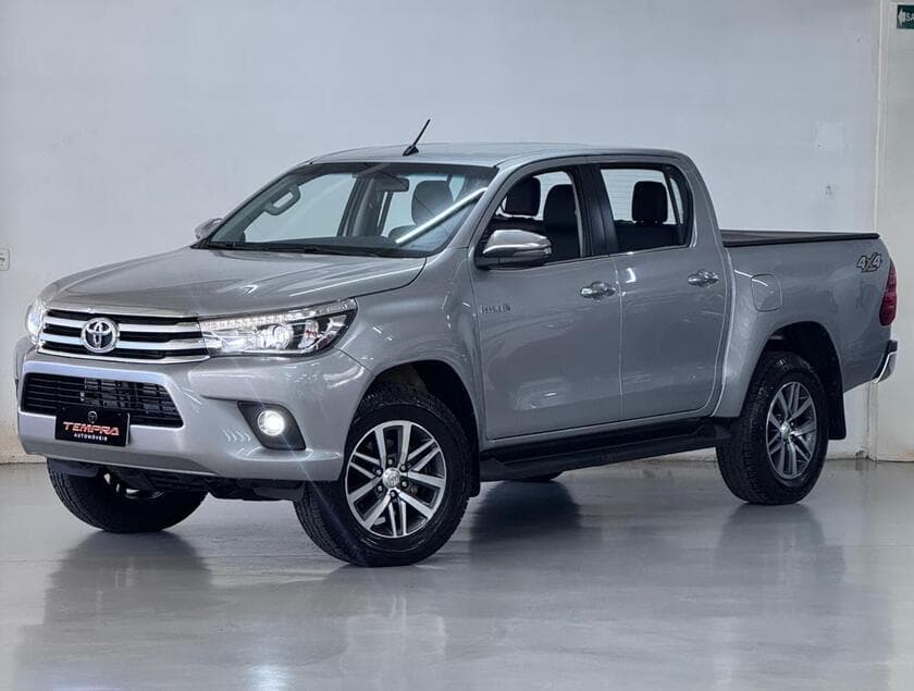 TOYOTA HILUX SRX 2.8 TURBO 4X4 DIESEL AUT | MULTIMÍDIA | COURO | AR DIGITAL |