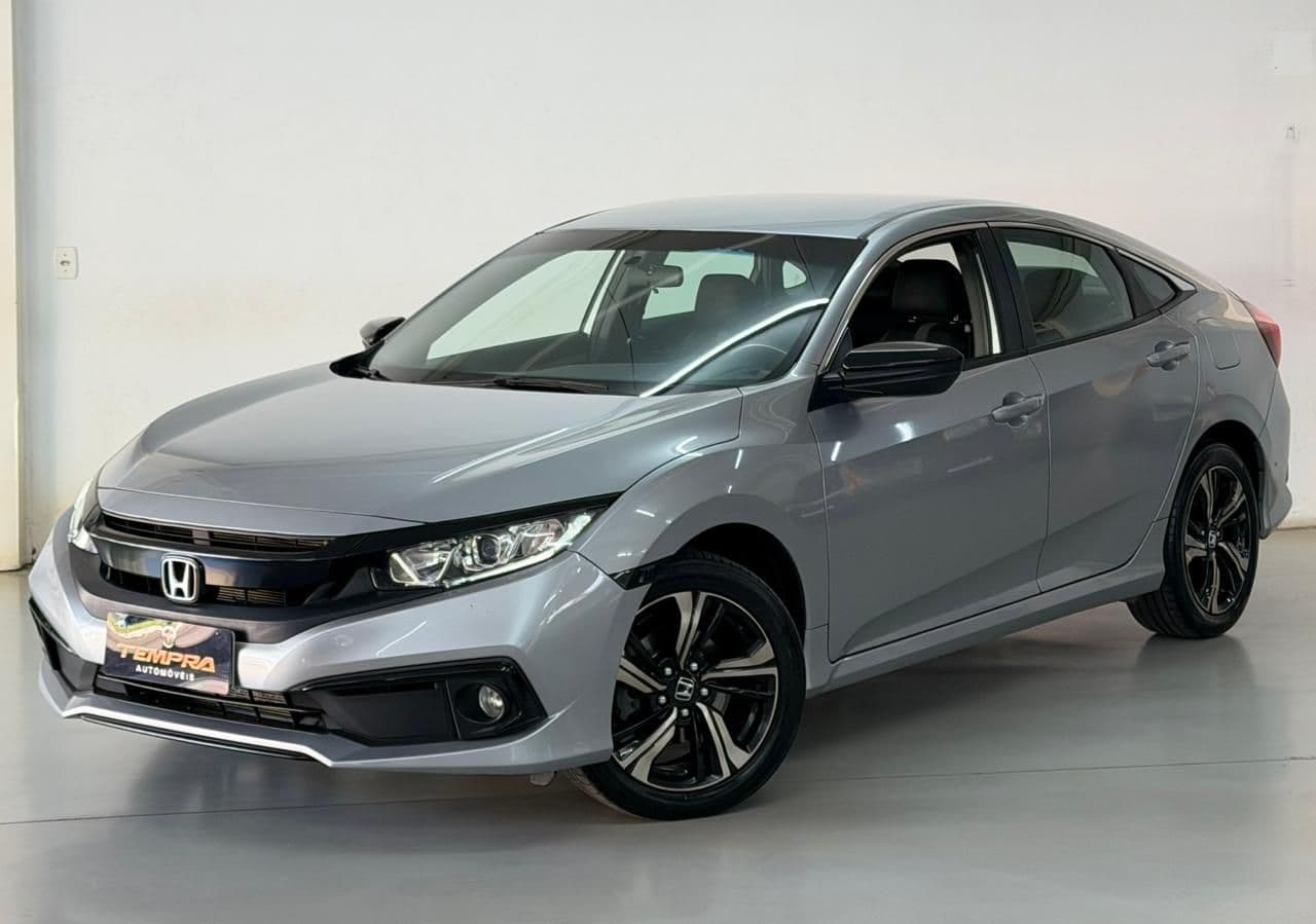 honda civic sport 2.0 flex automatico | apenas 86.950km | multimidia | starts
