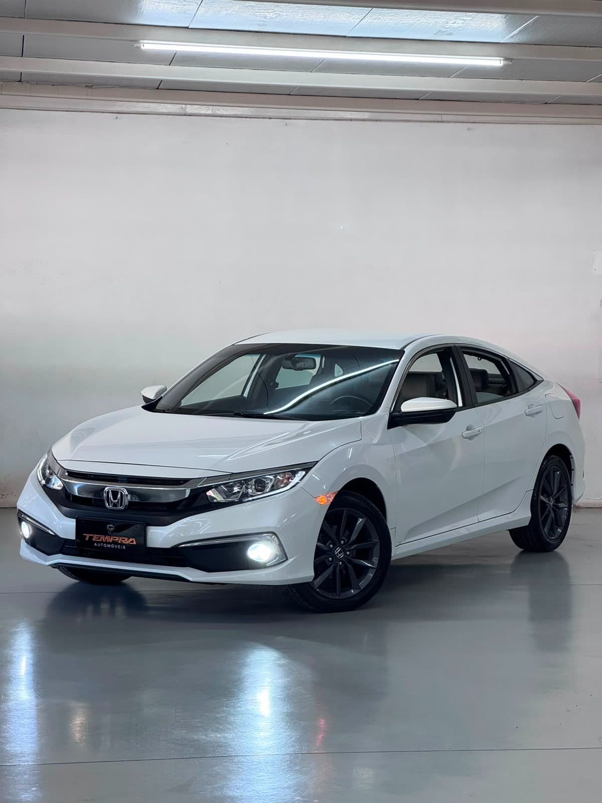 honda civic ex 2.0 flex aut | apenas 53.950km | couro | impecavel