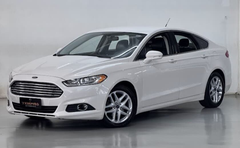 FUSION 2.5L I-VCT FLEX AUTOMÁTICO + APENAS 106.000 KM + COURO + RODAS + MULTI