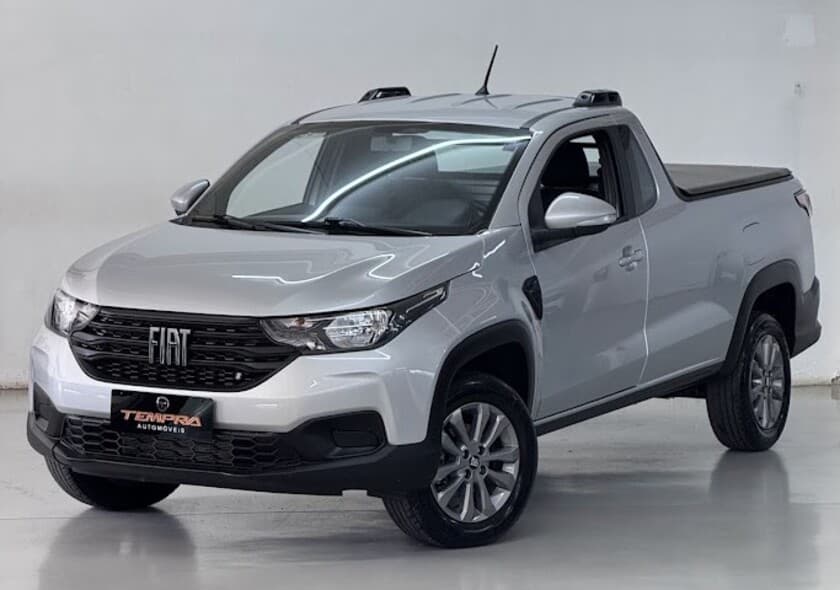 FIAT STRADA FREEDOM CS 1.3 FLEX + APENAS 37.000 KM + RODAS + COMPLETO + IMPEC